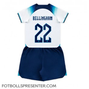 England Jude Bellingham #22 Hemmatröja Barn VM 2022 Kortärmad (+ korta byxor)